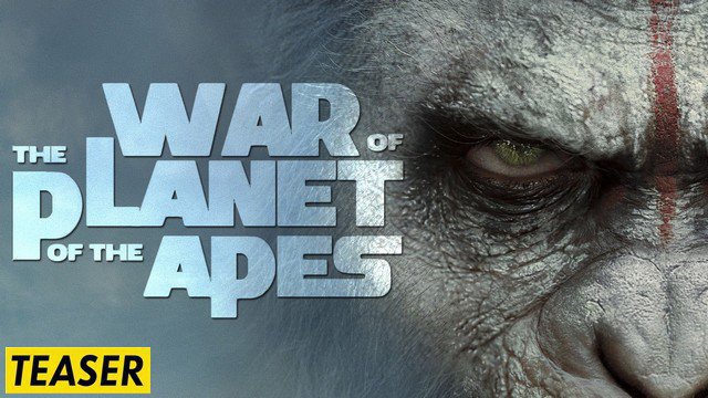 Bande-annonce Teaser du film "LA PLANÈTE DES SINGES 3" (2017)