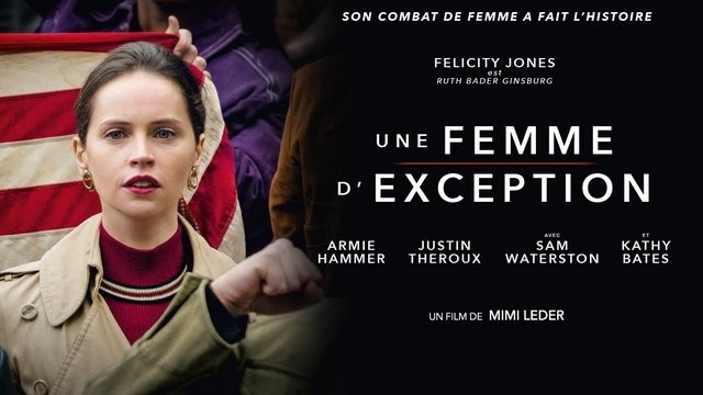 Bande-annonce du film "UNE FEMME D'EXCEPTION" (2019) en VF